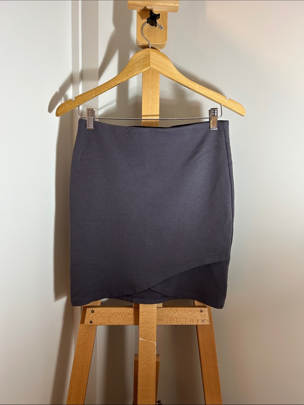 Sunday Best Charcoal Mini Skirt